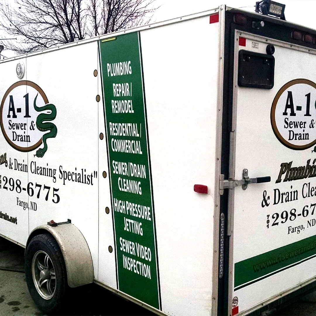 a1 sewer and drain trailer van